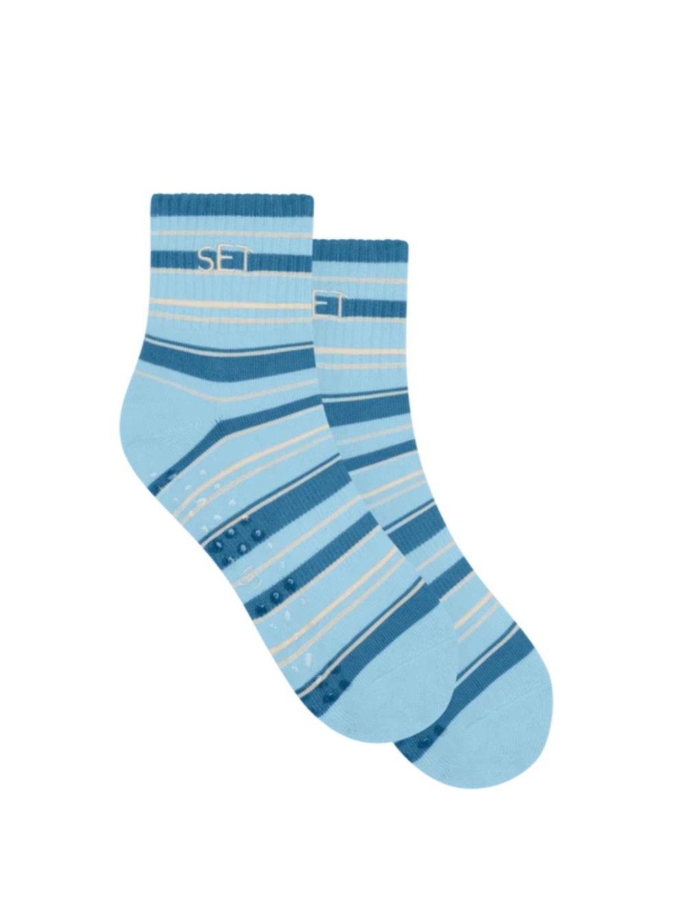 Set Active SET Stripe Shorty Grip Socks